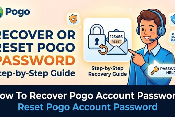 How To Recover Pogo Account Password | Reset Pogo Account Password